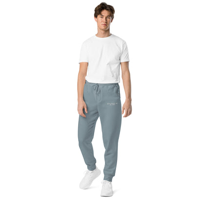 Unisex pigment-dyed sweatpants