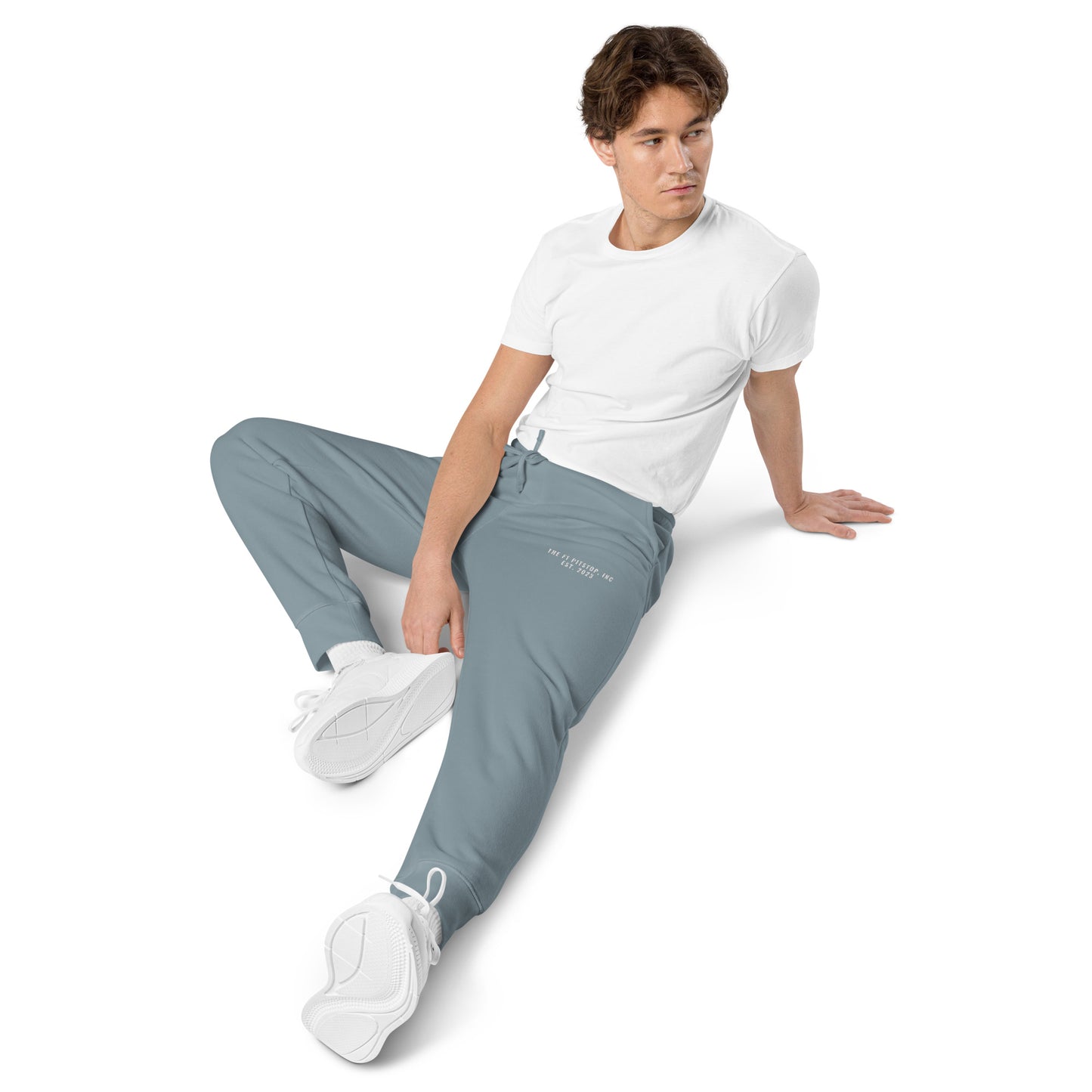 Unisex pigment-dyed sweatpants